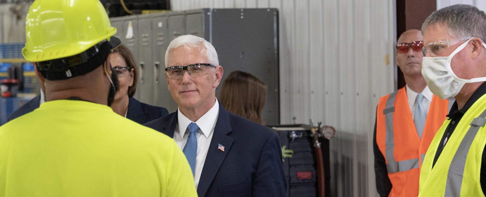 Vice President Pence Visits Winnebago Industries | RVIA